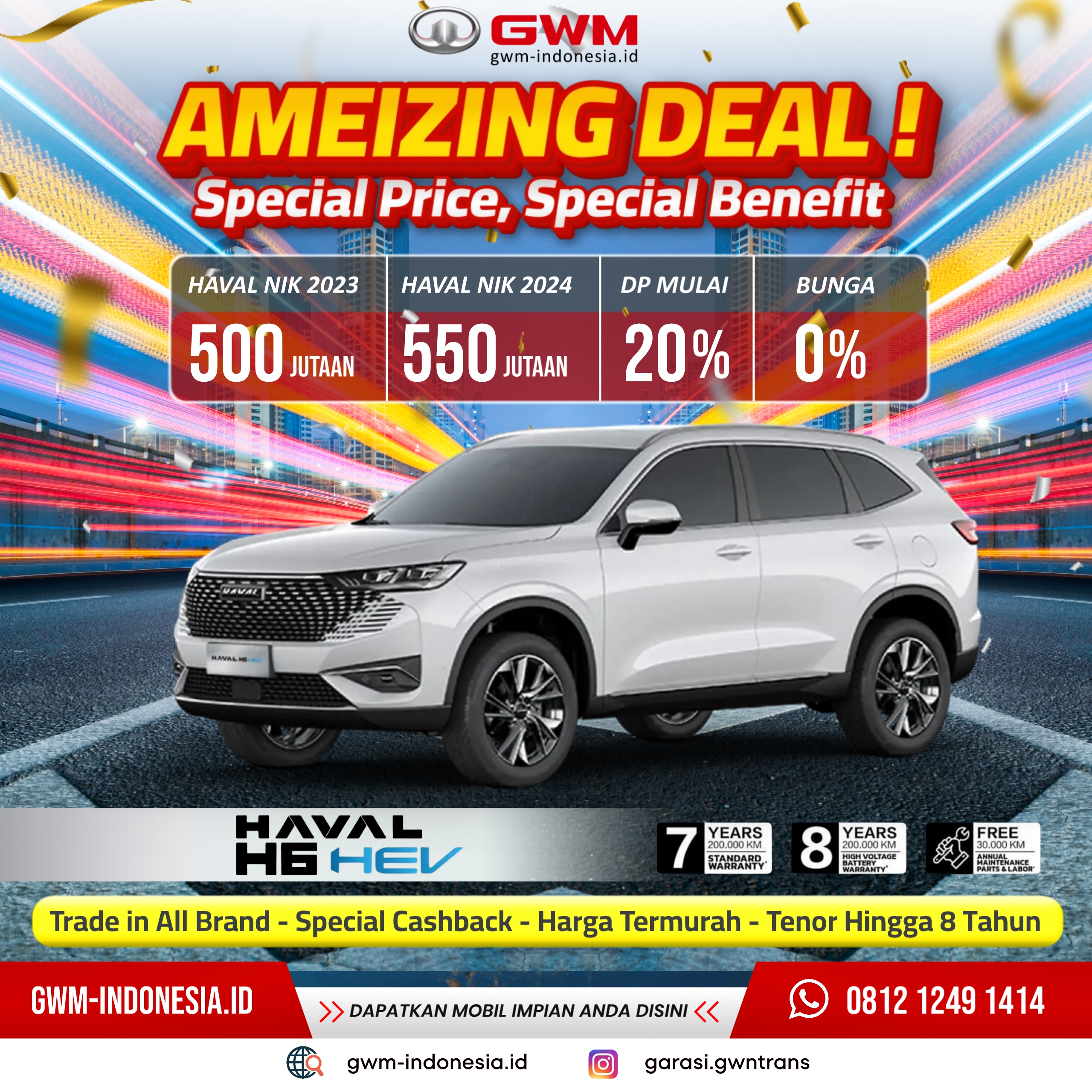 Promo Gwm Haval H6 Terbaru 2025 Jakarta