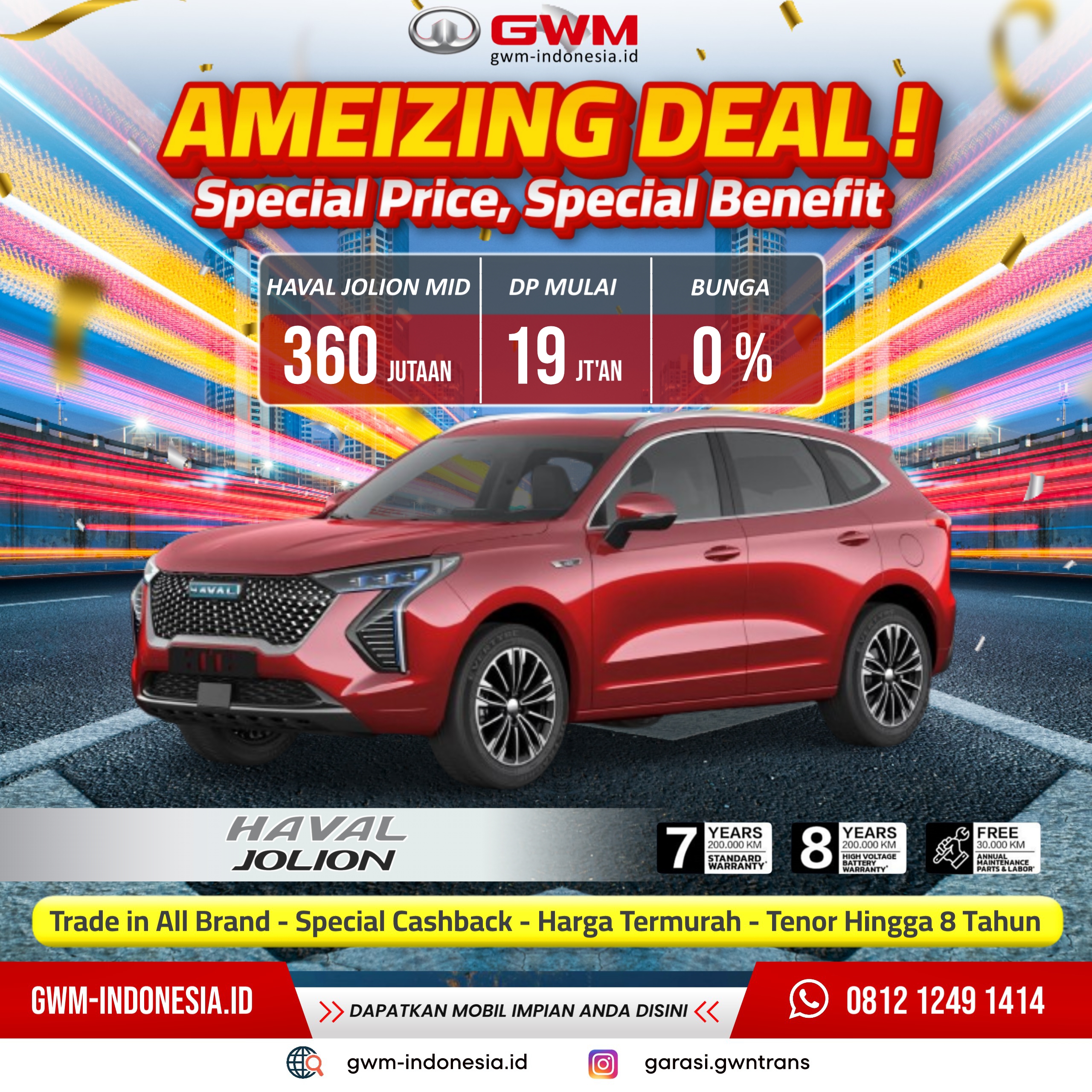Promo GWM Haval Jolion Terbaru 2025